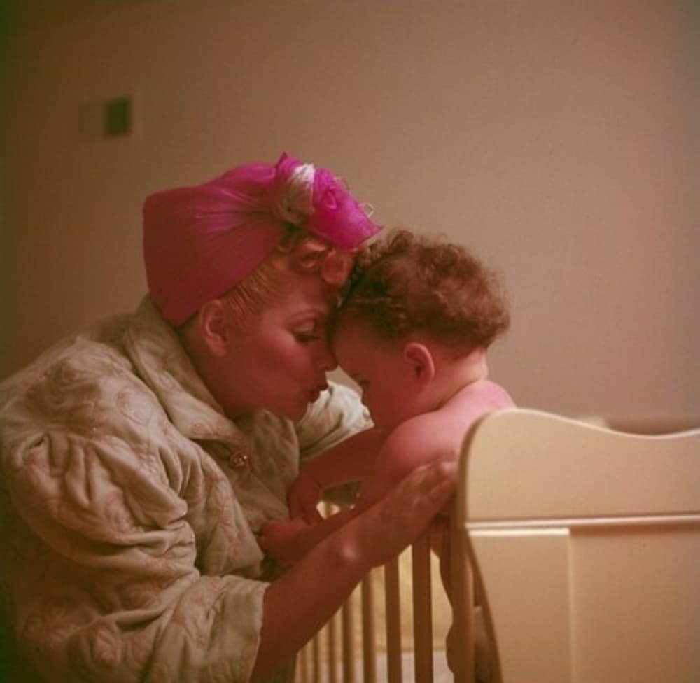 Lucille ball and baby lucie 500x500 1